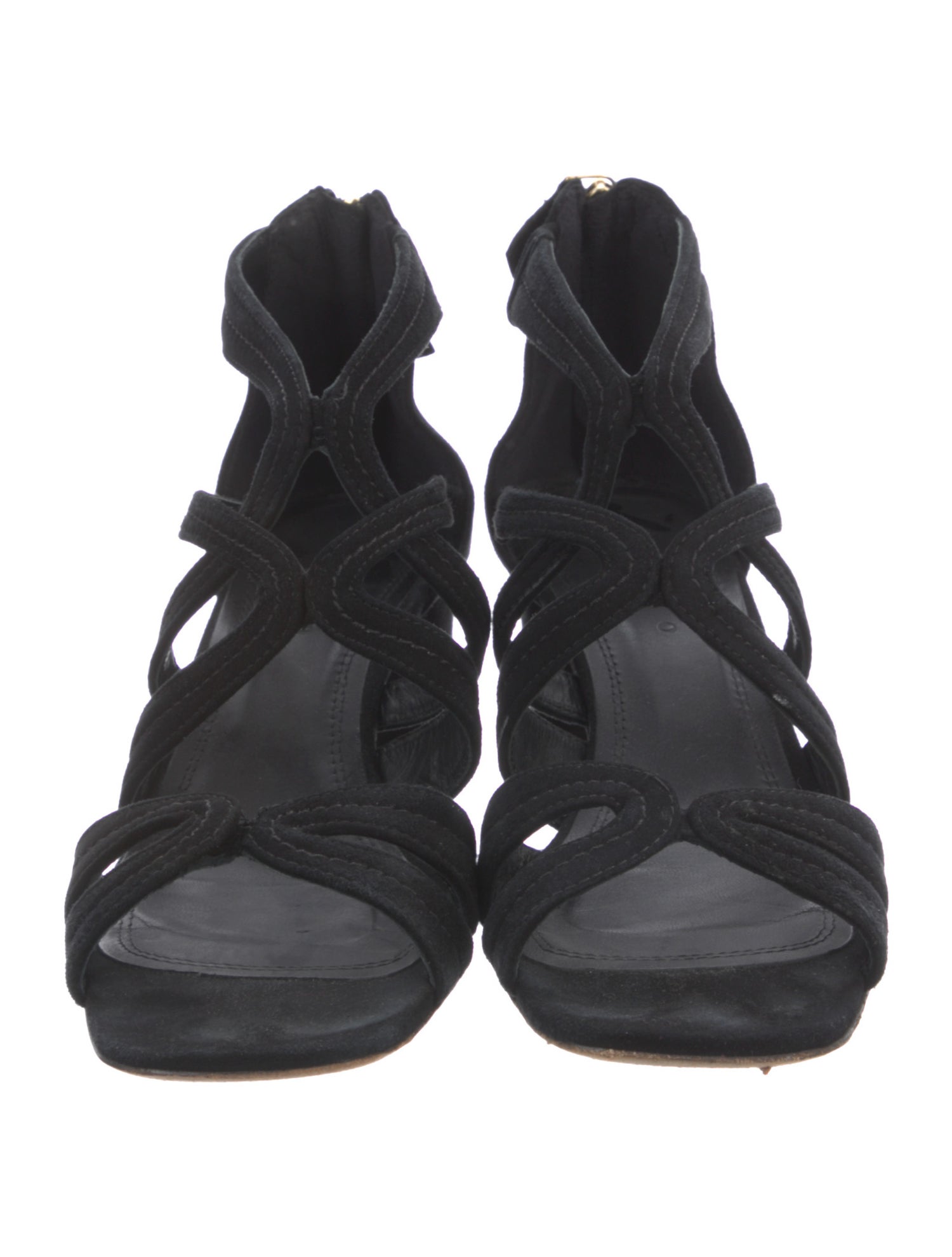 Sandro Suede Gladiator Sandals